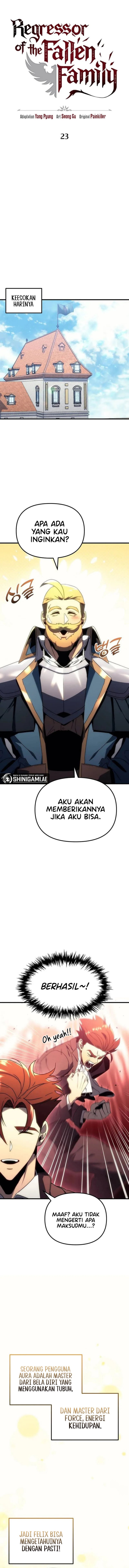 Halaman 8 dari Regressor Of The Fallen Family Chapter 23