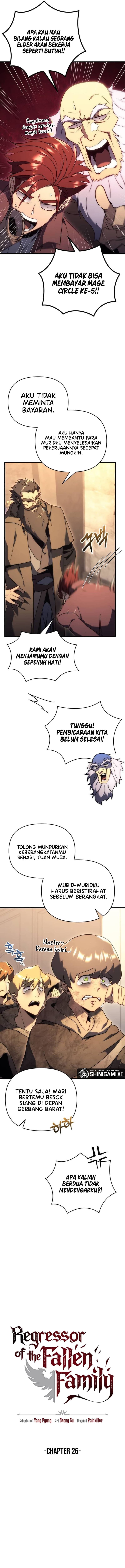 Halaman 4 dari Regressor Of The Fallen Family Chapter 26