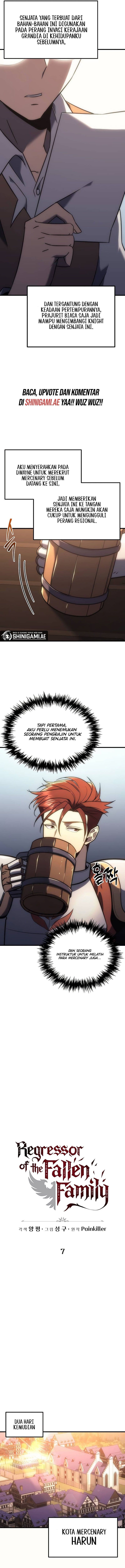 Halaman 6 dari Regressor Of The Fallen Family Chapter 7