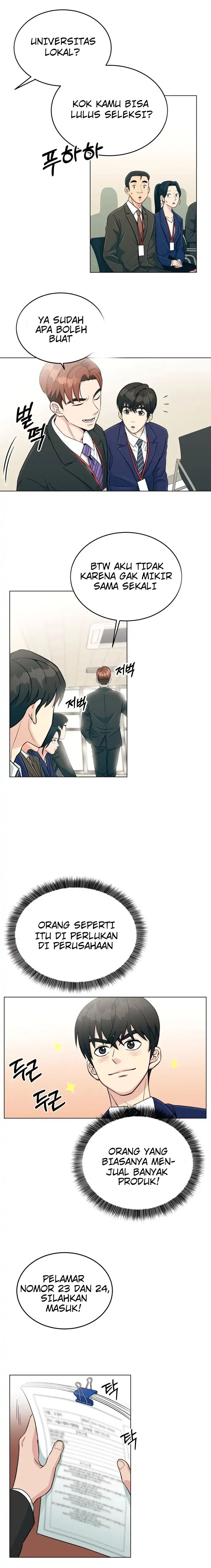 Halaman 22 dari Reincarnated as a New Employee Chapter 1