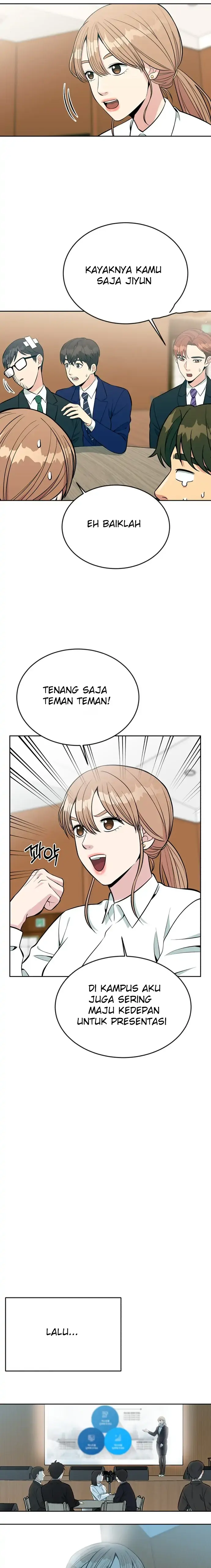 Halaman 21 dari Reincarnated as a New Employee Chapter 13