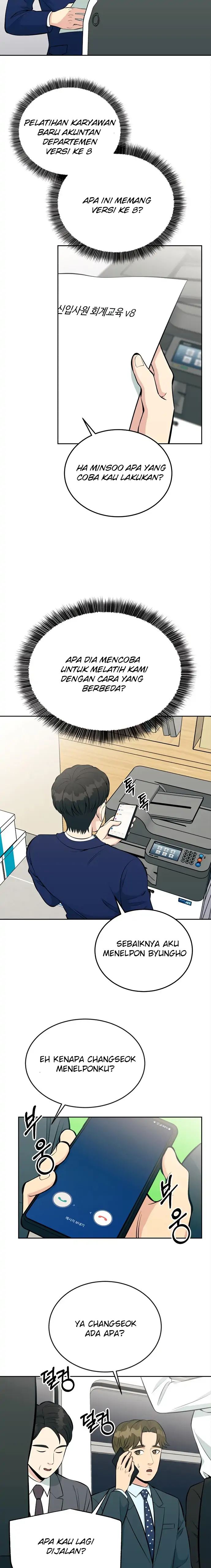 Halaman 10 dari Reincarnated as a New Employee Chapter 15