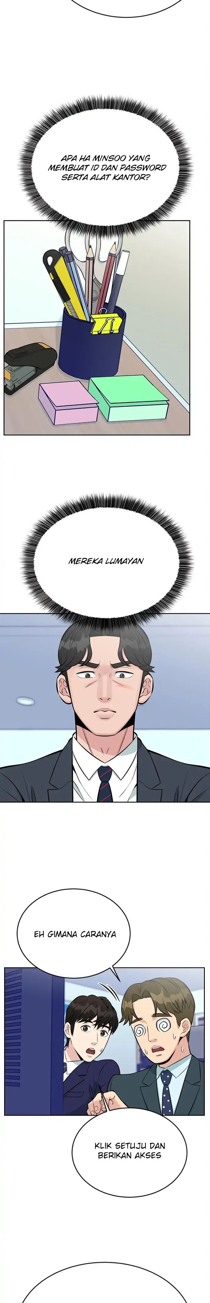 Halaman 15 dari Reincarnated as a New Employee Chapter 15