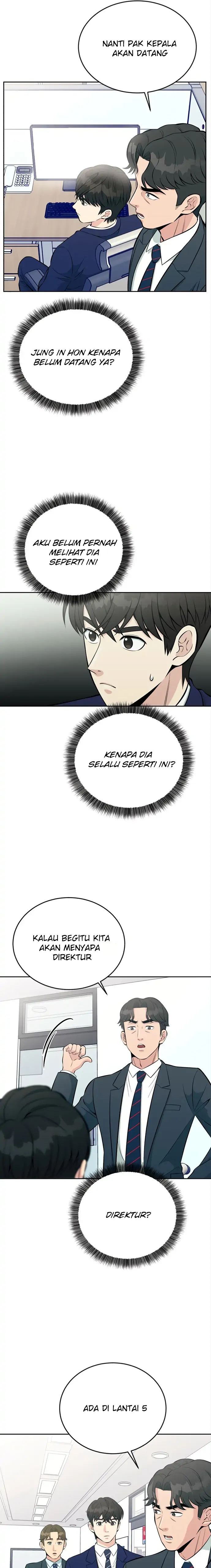 Halaman 18 dari Reincarnated as a New Employee Chapter 15