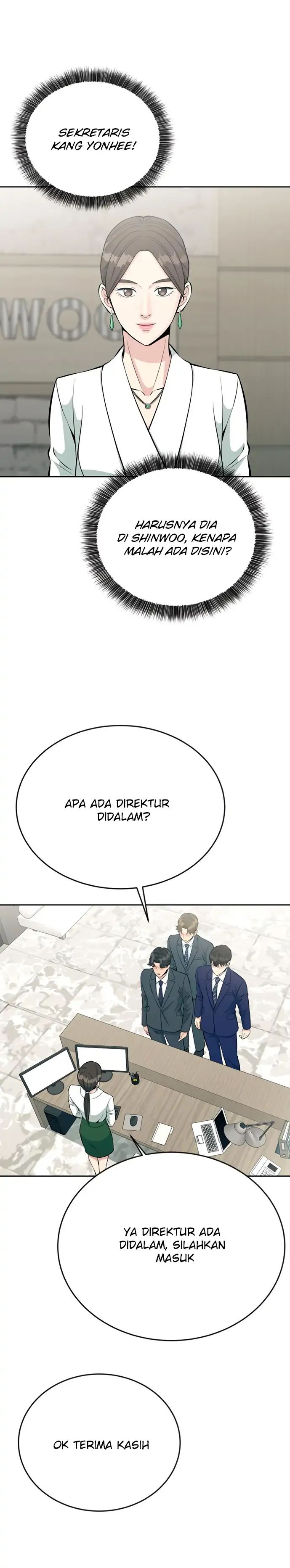 Halaman 20 dari Reincarnated as a New Employee Chapter 15