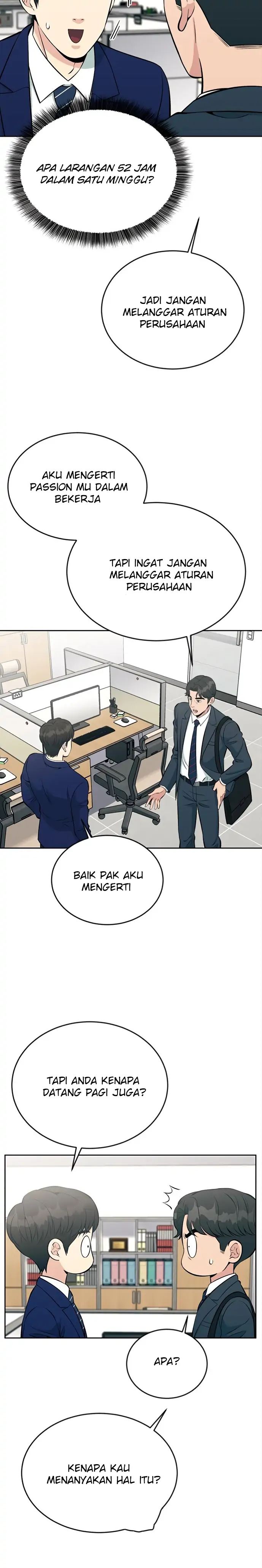 Halaman 4 dari Reincarnated as a New Employee Chapter 15