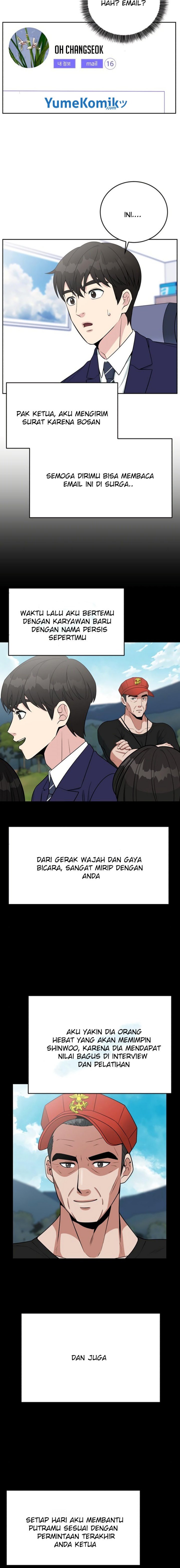 Halaman 11 dari Reincarnated as a New Employee Chapter 18