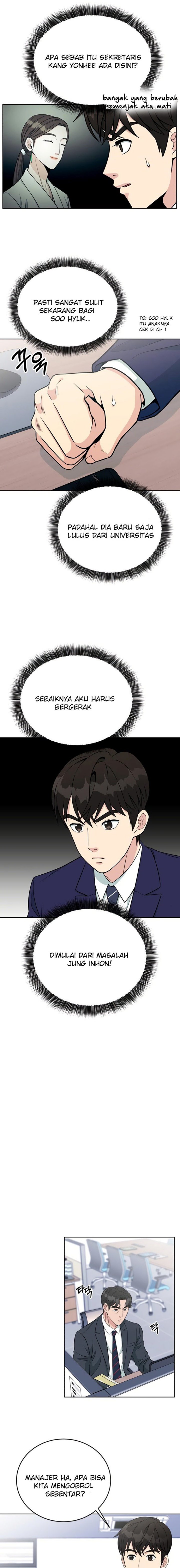 Halaman 14 dari Reincarnated as a New Employee Chapter 18