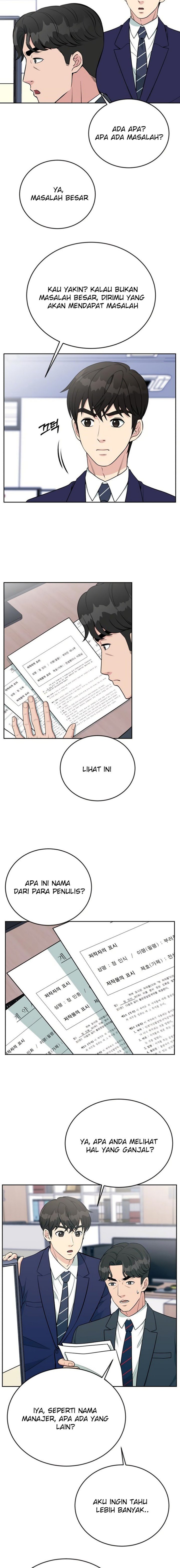 Halaman 15 dari Reincarnated as a New Employee Chapter 18