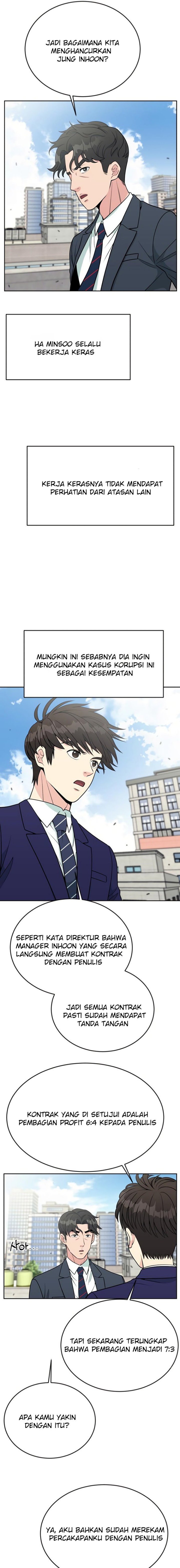 Halaman 18 dari Reincarnated as a New Employee Chapter 18