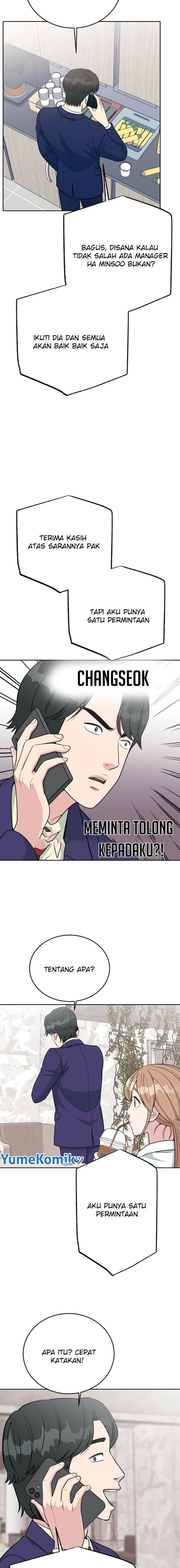Halaman 7 dari Reincarnated as a New Employee Chapter 18