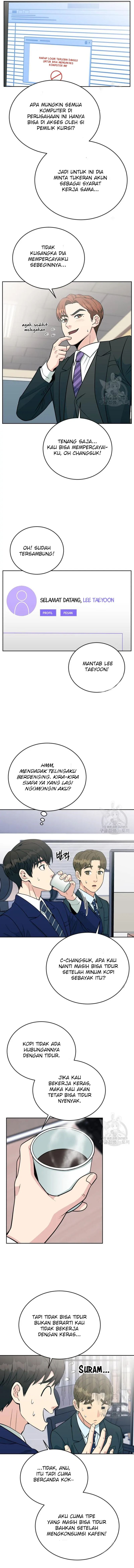 Halaman 10 dari Reincarnated as a New Employee Chapter 19