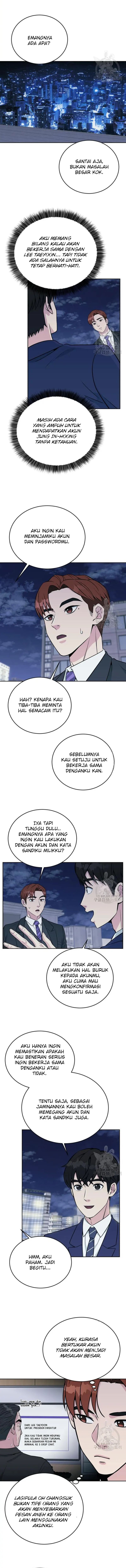 Halaman 8 dari Reincarnated as a New Employee Chapter 19
