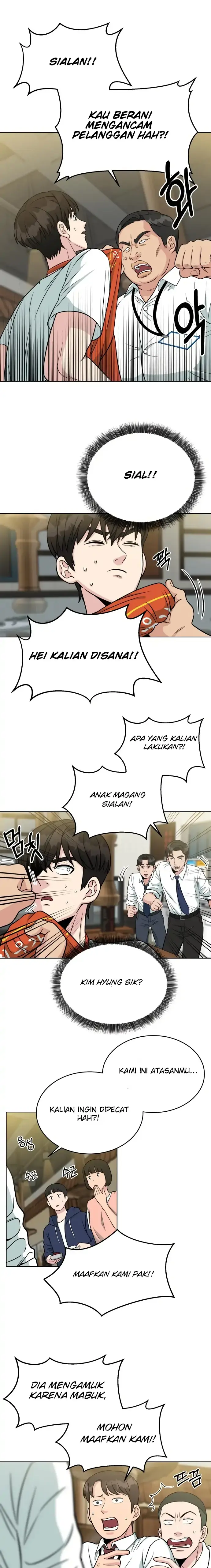 Halaman 10 dari Reincarnated as a New Employee Chapter 3