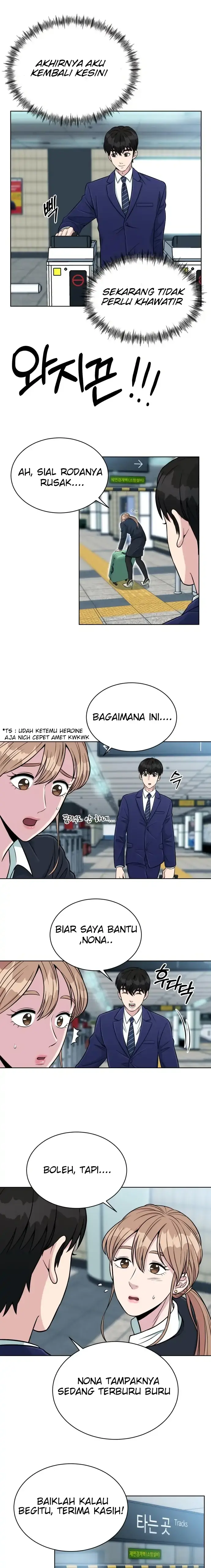Halaman 18 dari Reincarnated as a New Employee Chapter 3