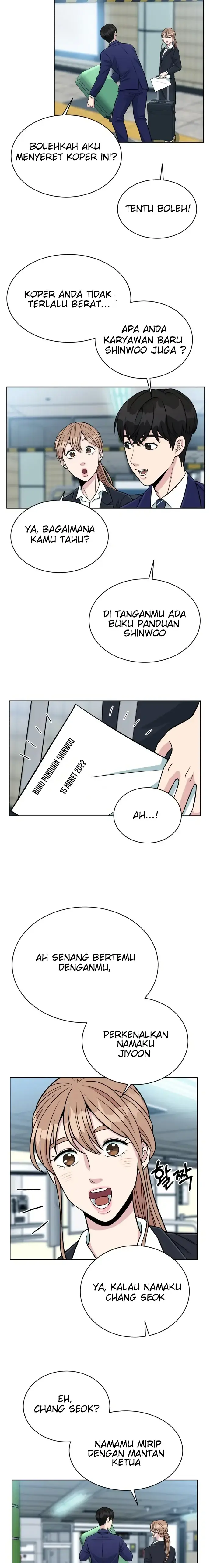 Halaman 19 dari Reincarnated as a New Employee Chapter 3