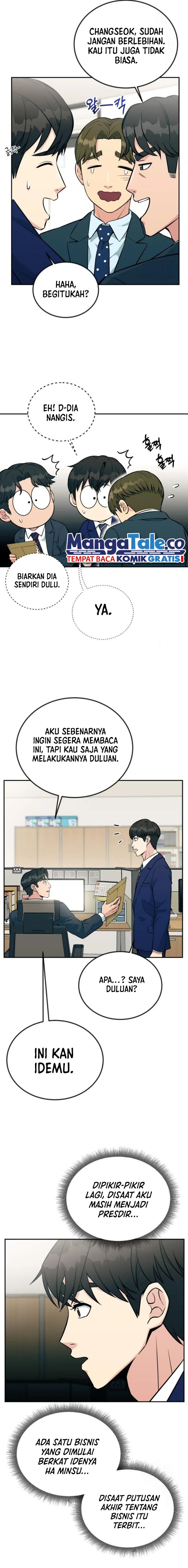 Halaman 10 dari Reincarnated as a New Employee Chapter 30