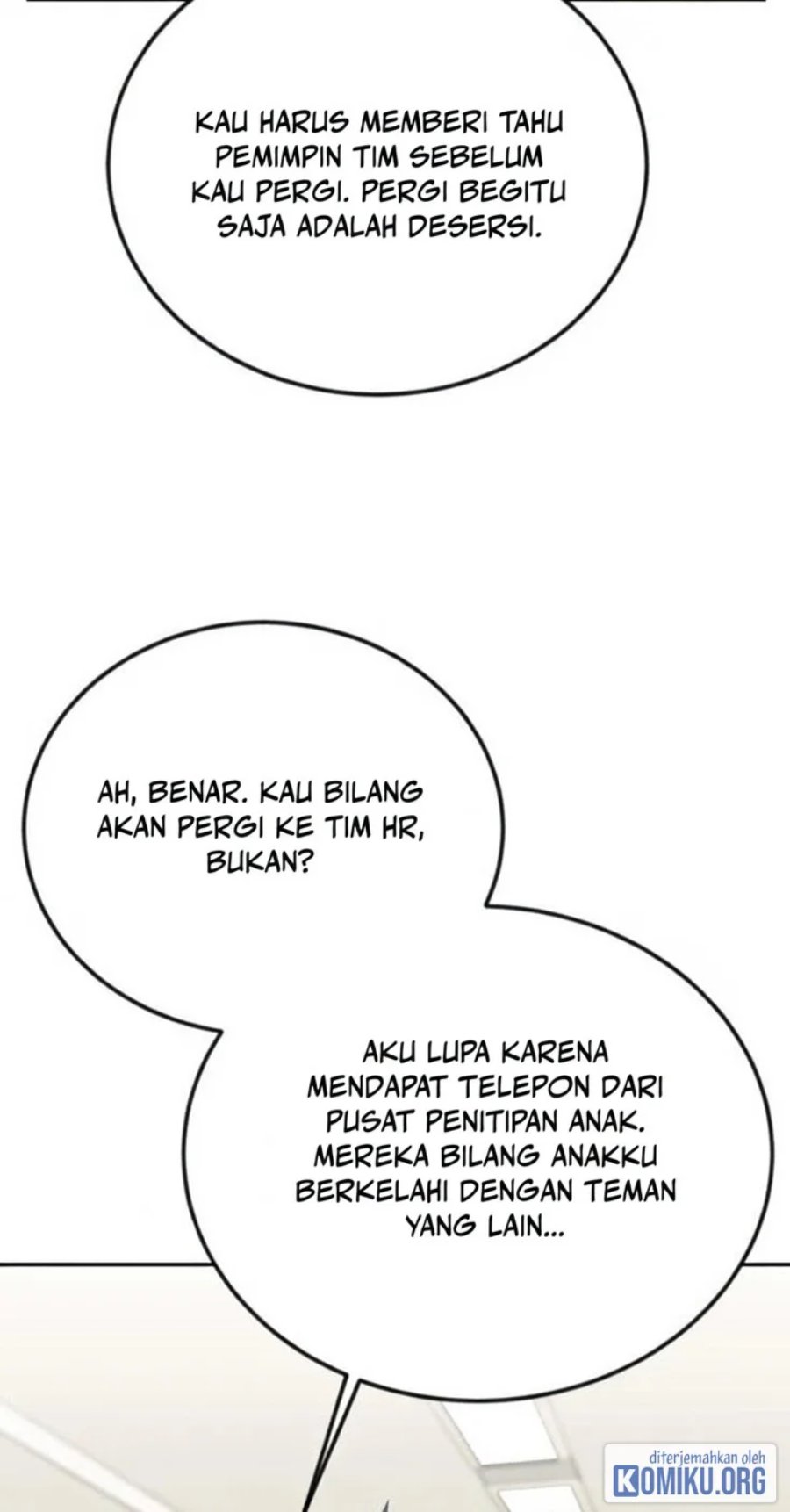 Halaman 80 dari Reincarnated as a New Employee Chapter 39