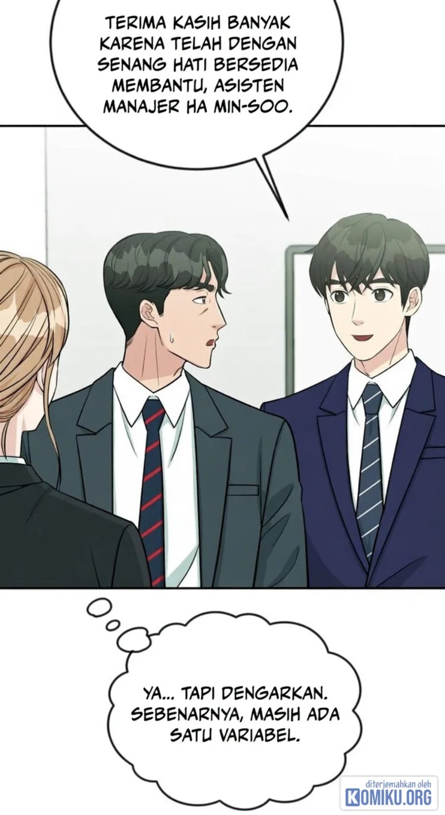 Halaman 26 dari Reincarnated as a New Employee Chapter 40