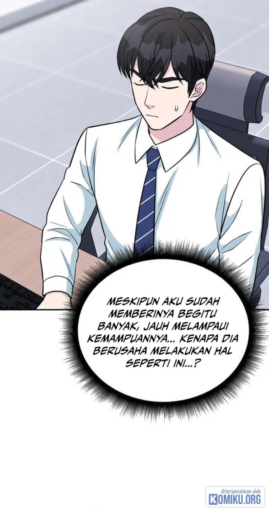 Halaman 37 dari Reincarnated as a New Employee Chapter 40
