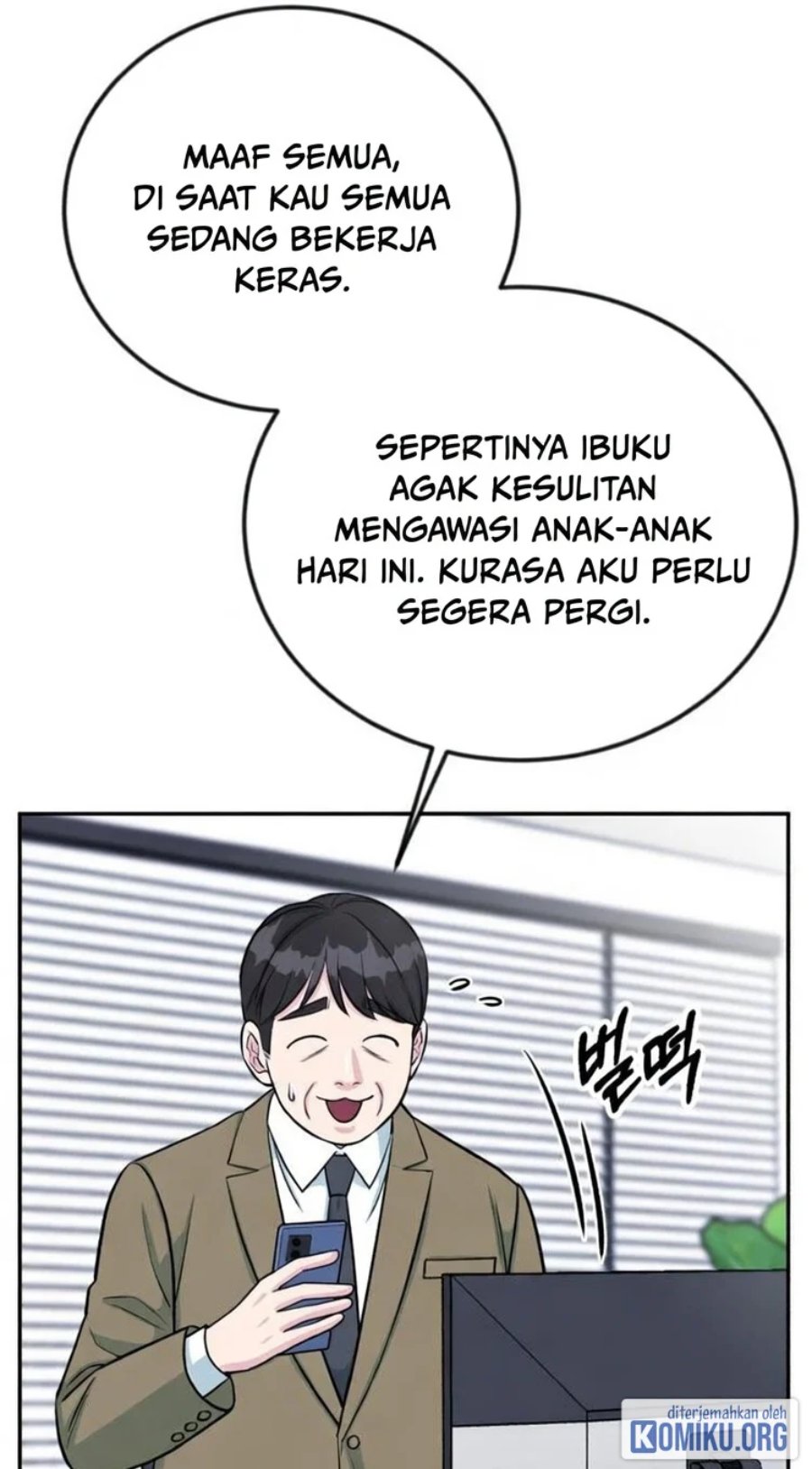 Halaman 38 dari Reincarnated as a New Employee Chapter 40