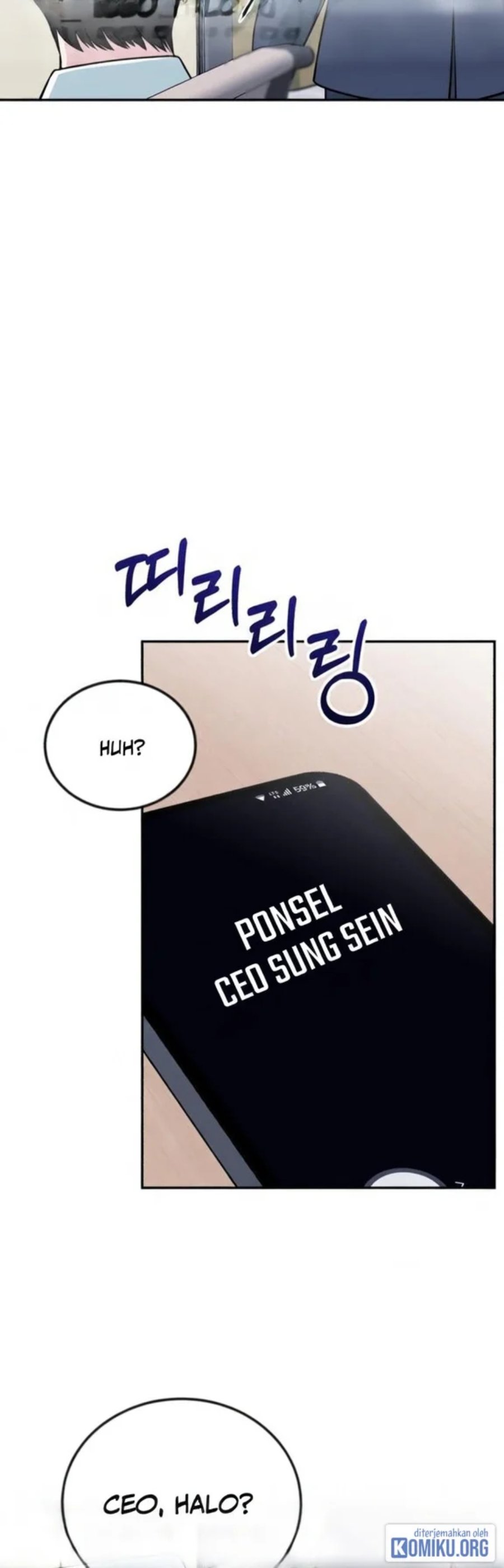 Halaman 42 dari Reincarnated as a New Employee Chapter 40