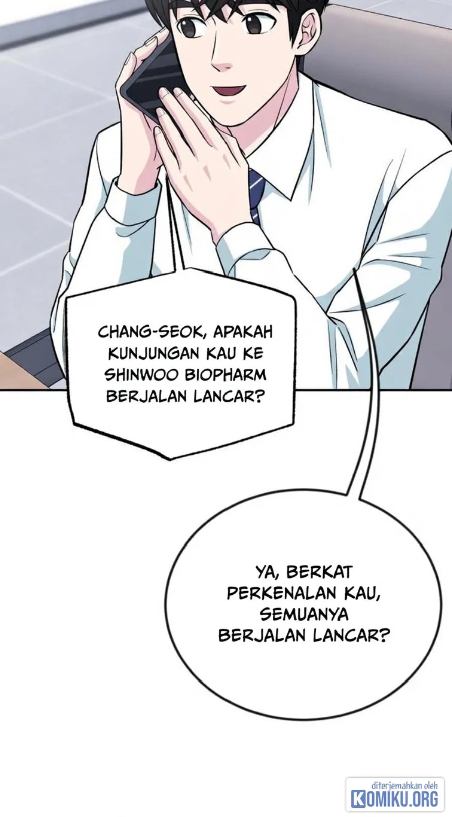 Halaman 44 dari Reincarnated as a New Employee Chapter 40