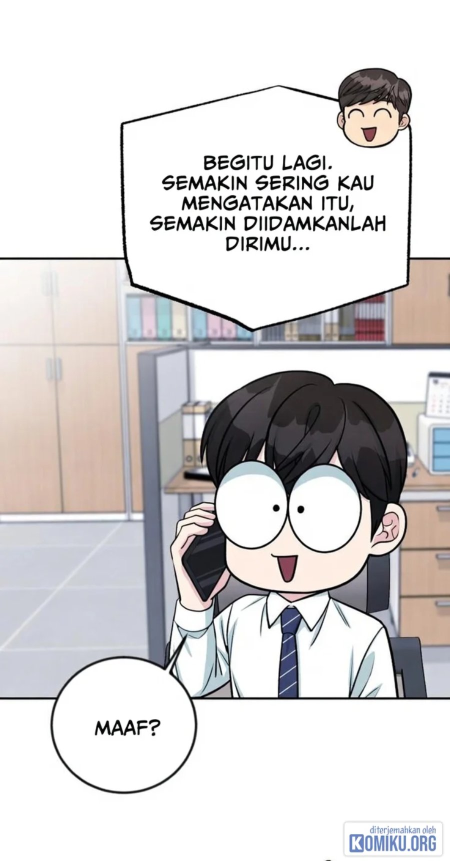 Halaman 48 dari Reincarnated as a New Employee Chapter 40