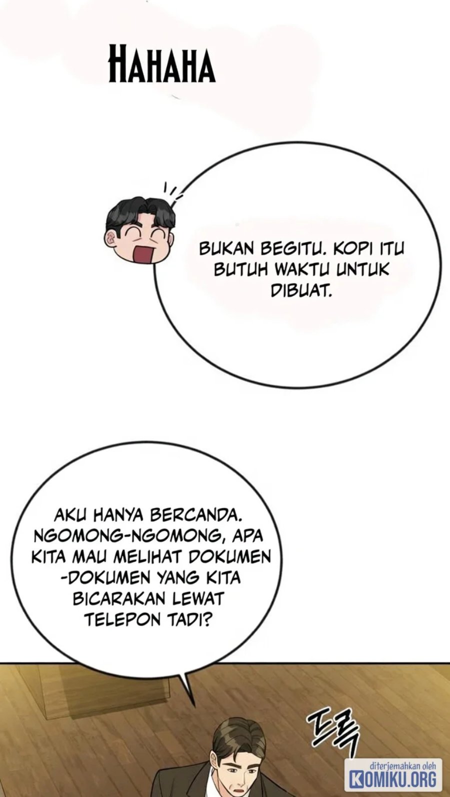 Halaman 58 dari Reincarnated as a New Employee Chapter 40