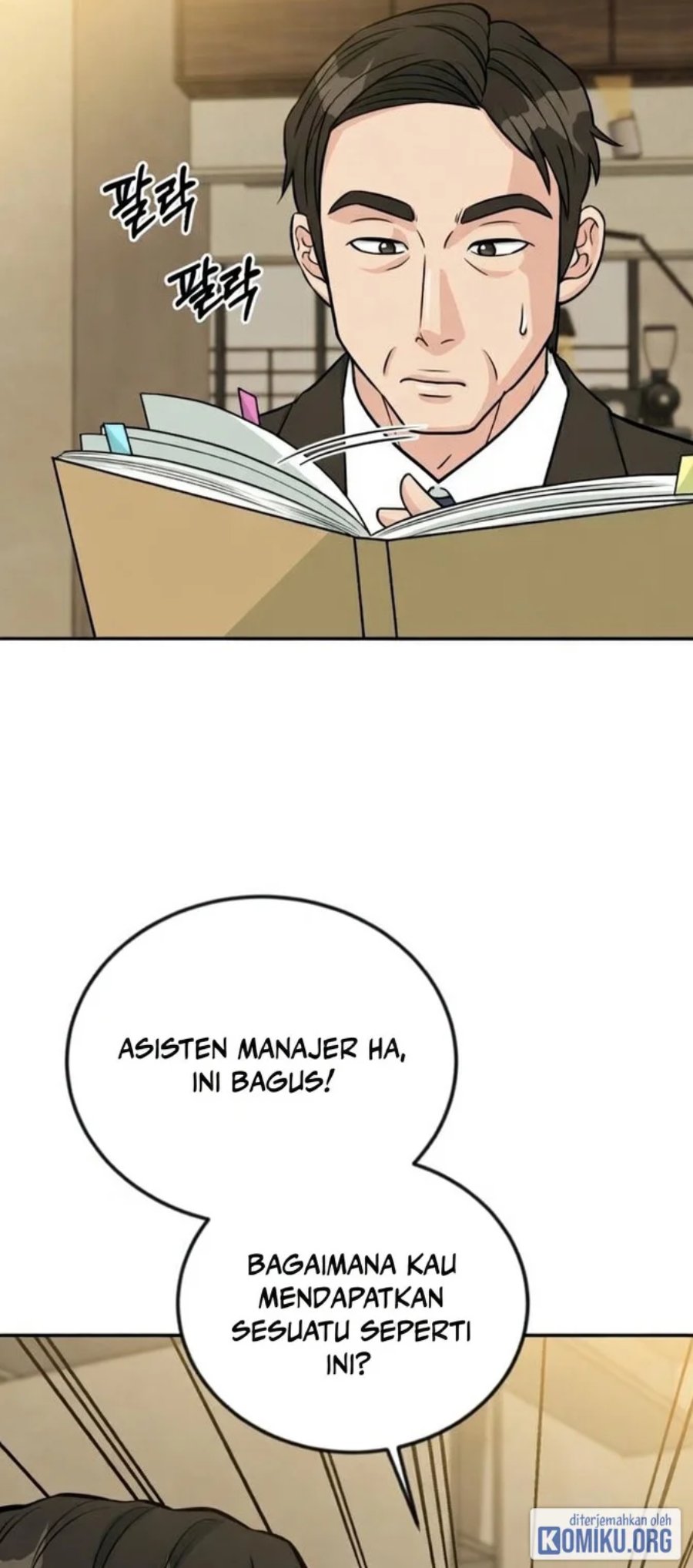 Halaman 60 dari Reincarnated as a New Employee Chapter 40