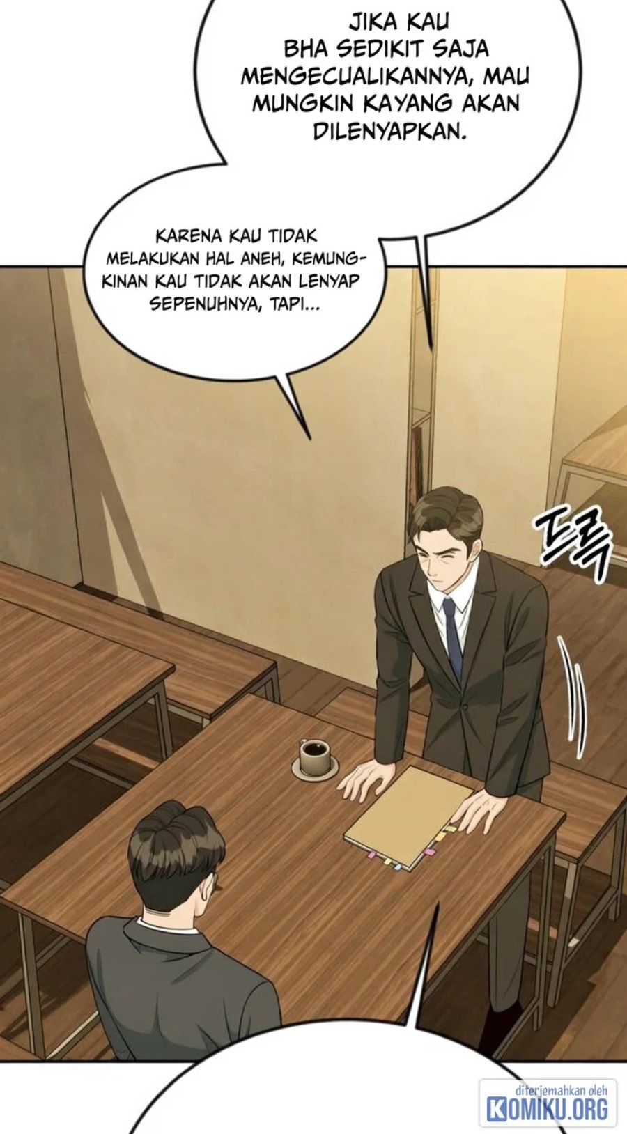 Halaman 70 dari Reincarnated as a New Employee Chapter 40