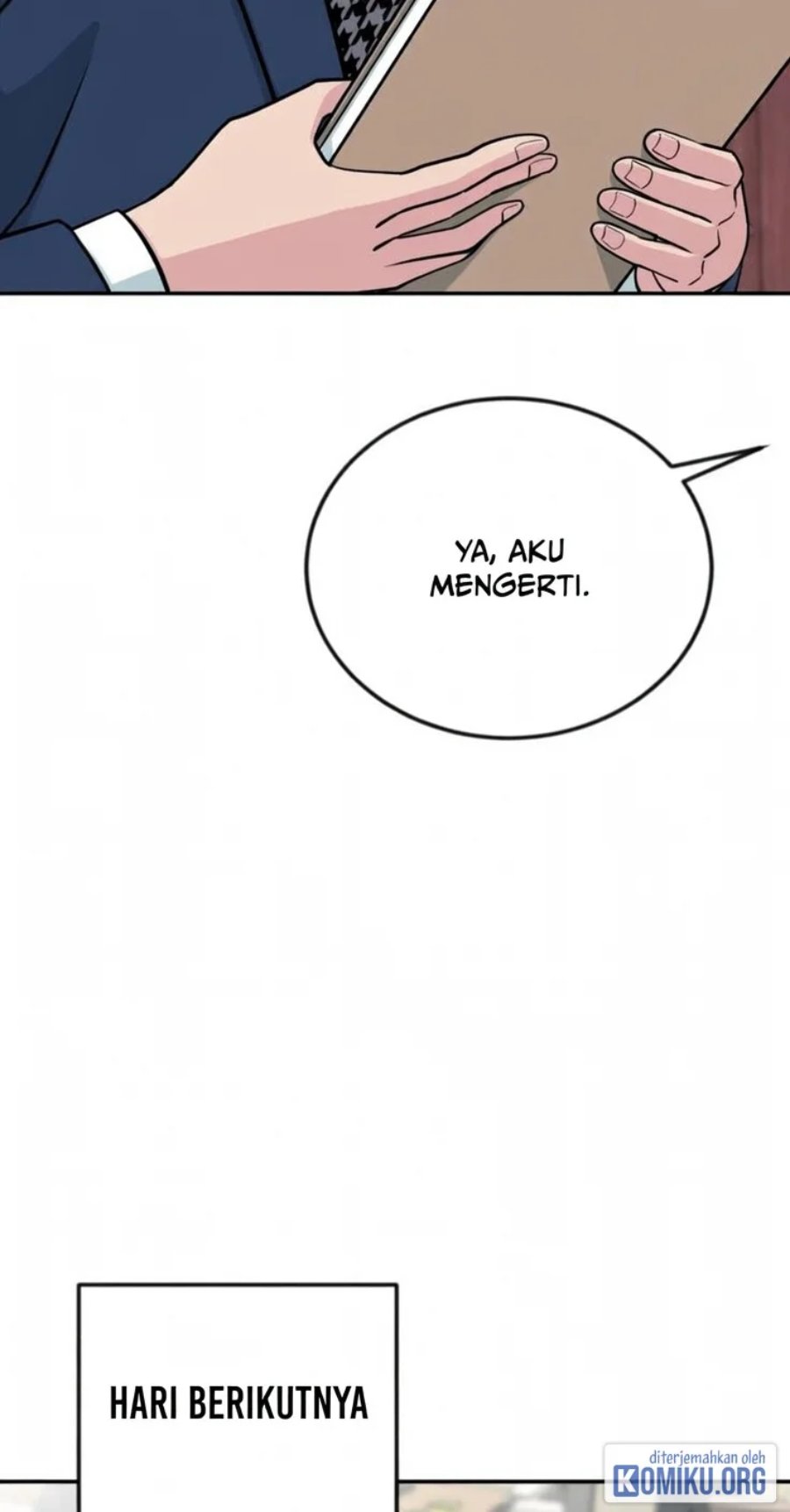 Halaman 98 dari Reincarnated as a New Employee Chapter 40