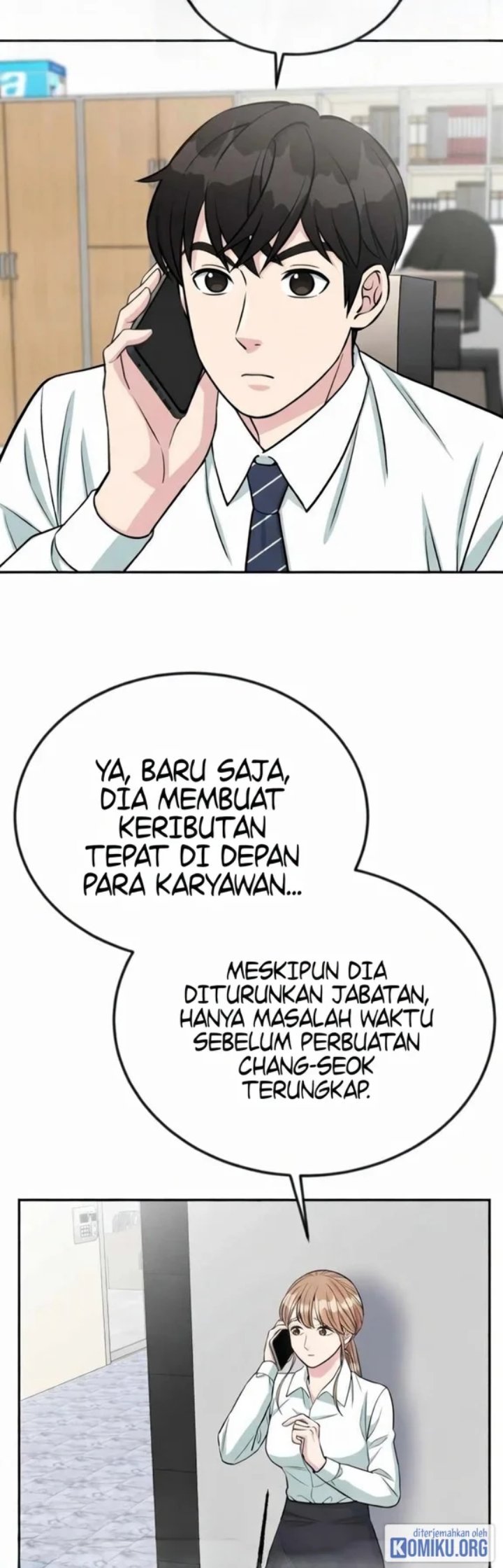 Halaman 22 dari Reincarnated as a New Employee Chapter 41