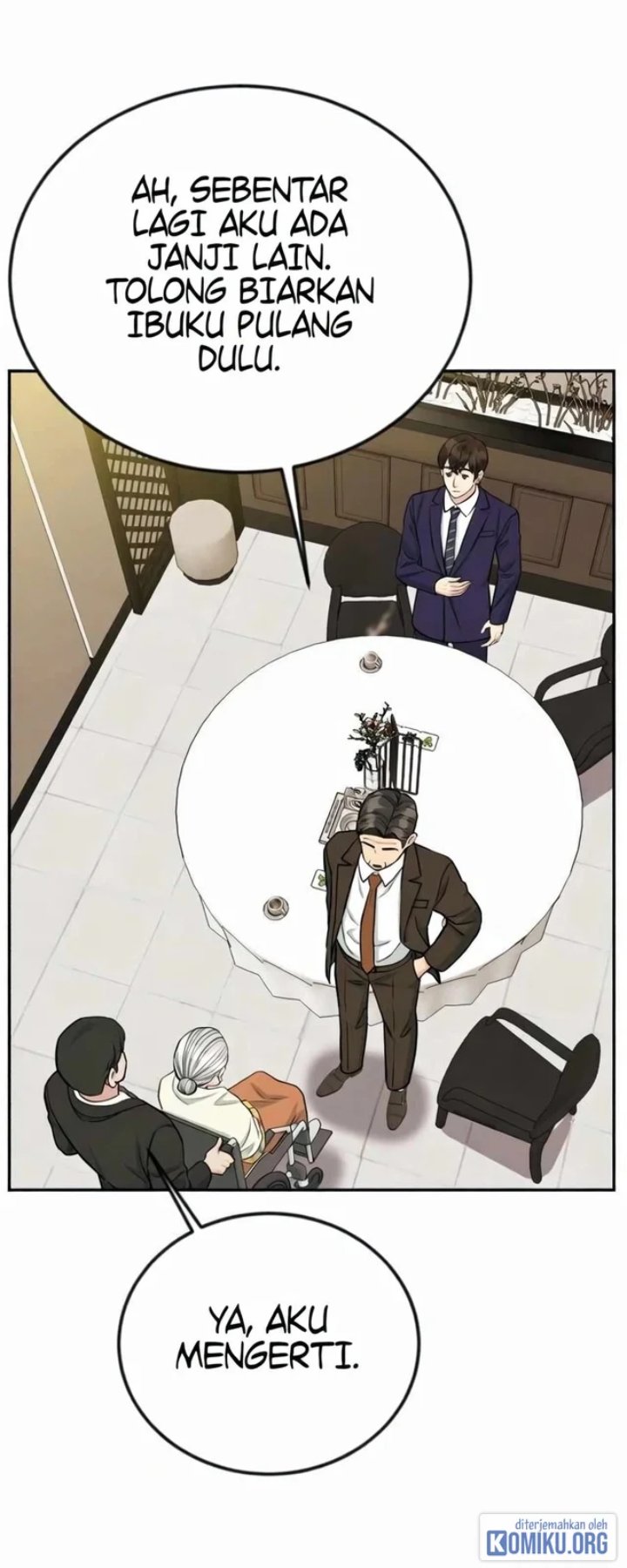 Halaman 80 dari Reincarnated as a New Employee Chapter 41