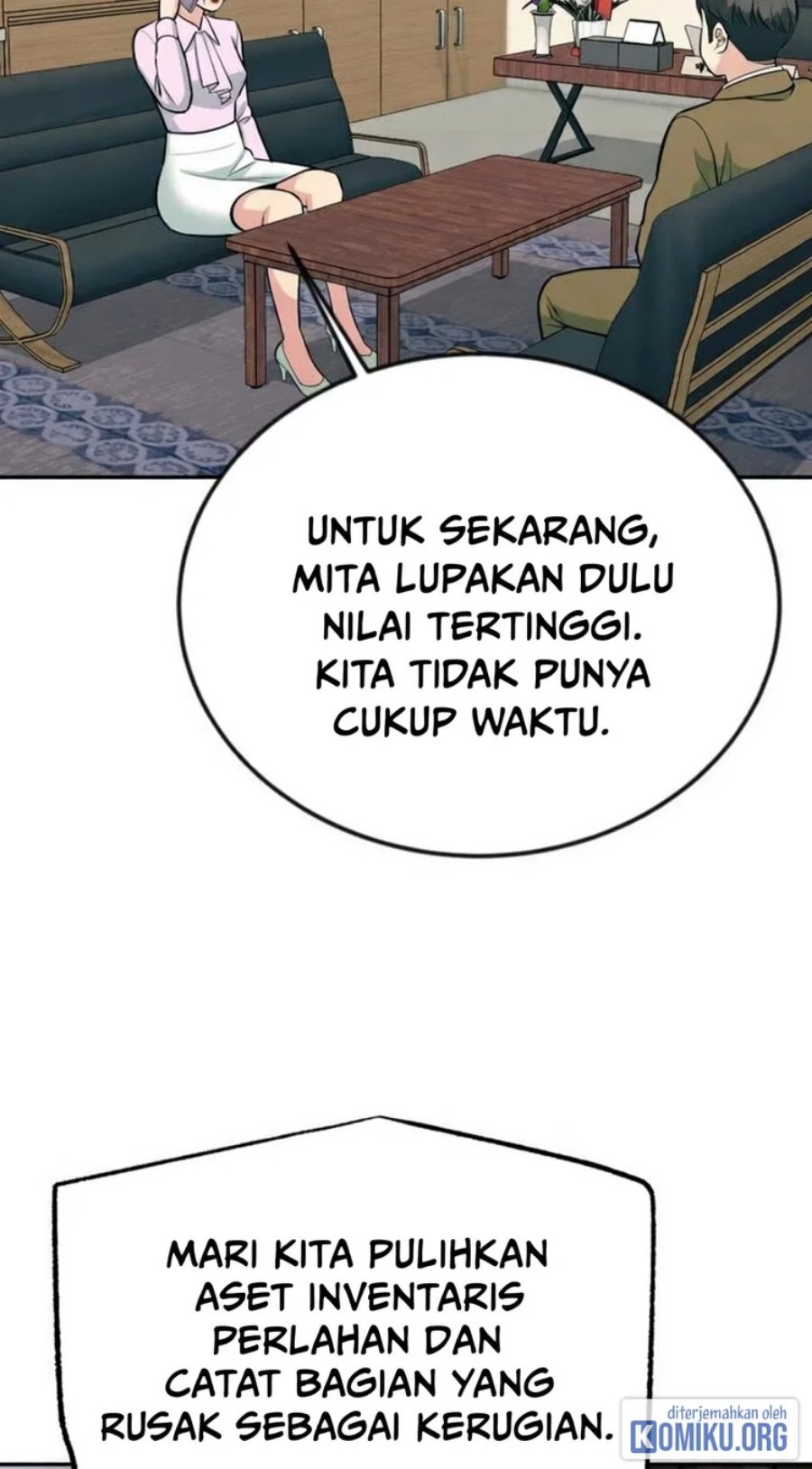 Halaman 36 dari Reincarnated as a New Employee Chapter 45
