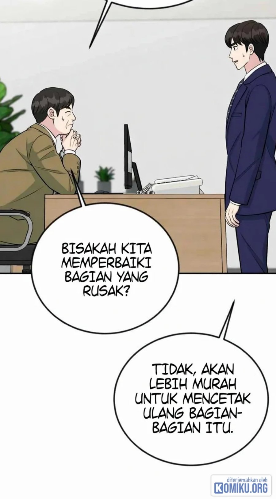 Halaman 63 dari Reincarnated as a New Employee Chapter 46