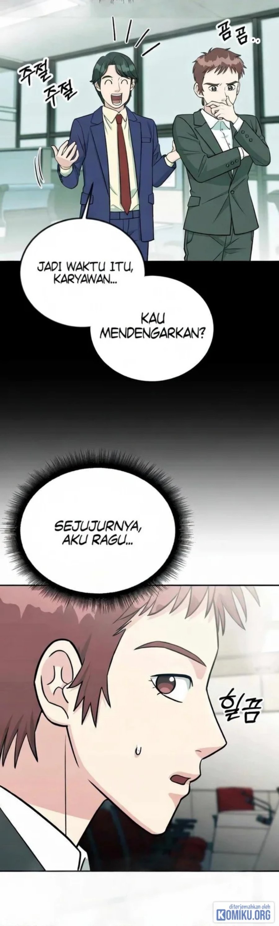 Halaman 17 dari Reincarnated as a New Employee Chapter 47