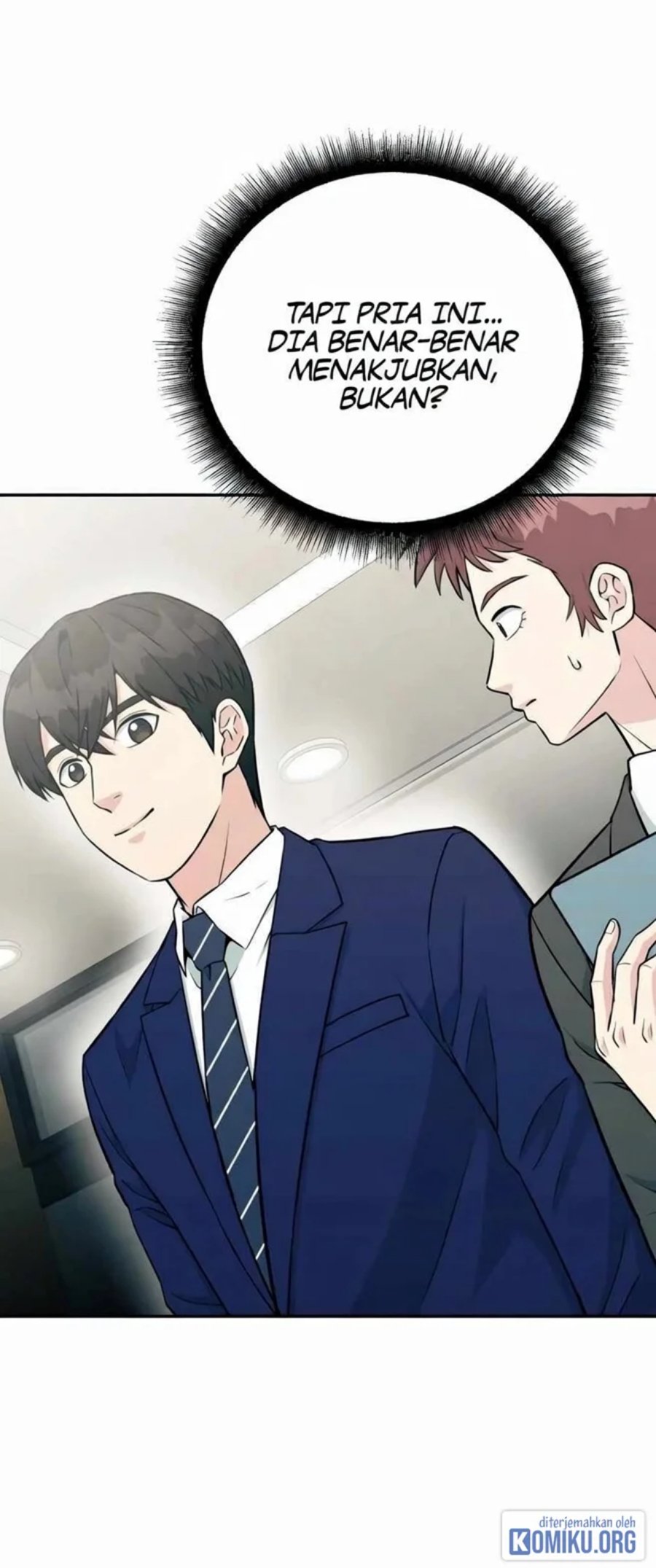 Halaman 18 dari Reincarnated as a New Employee Chapter 47