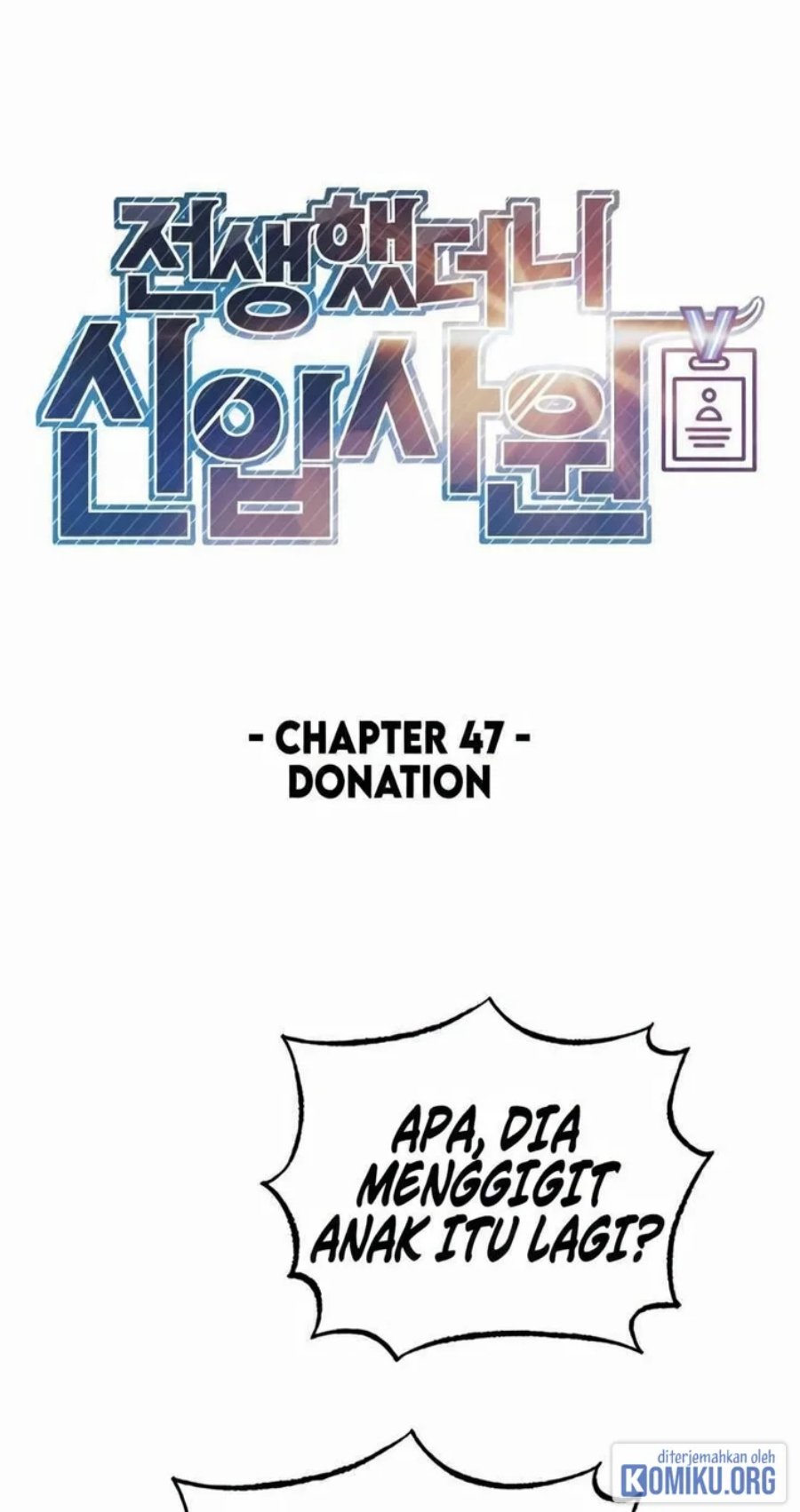 Halaman 19 dari Reincarnated as a New Employee Chapter 47