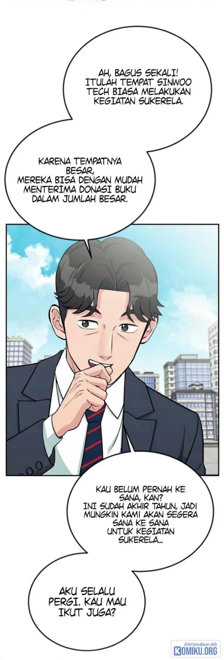 Halaman 41 dari Reincarnated as a New Employee Chapter 47