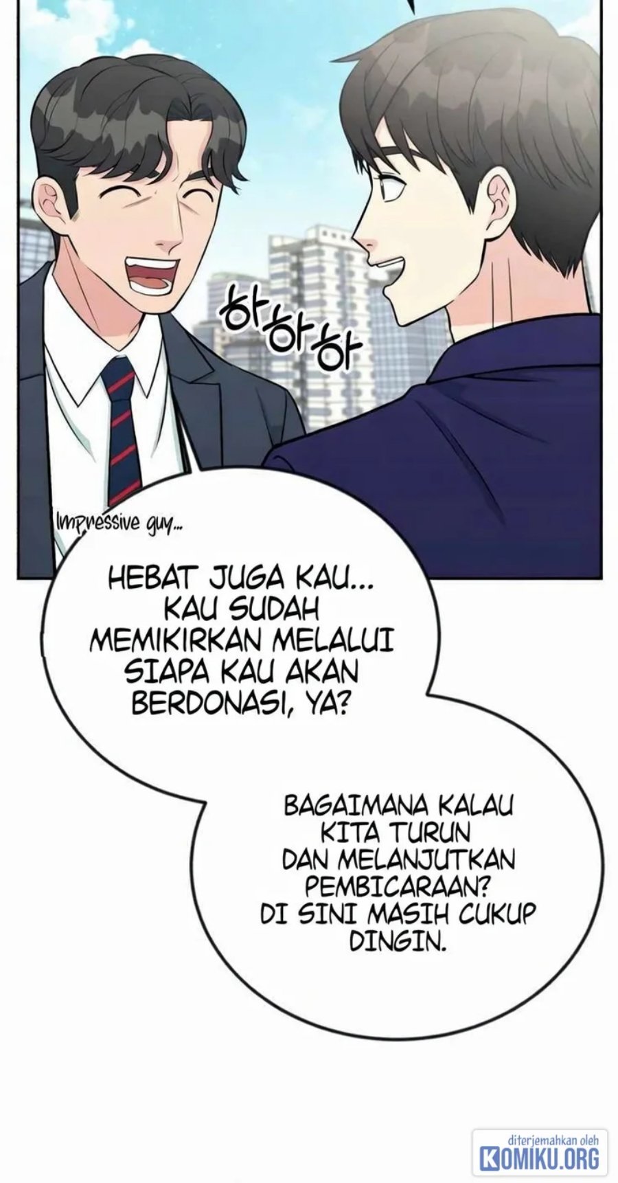 Halaman 45 dari Reincarnated as a New Employee Chapter 47