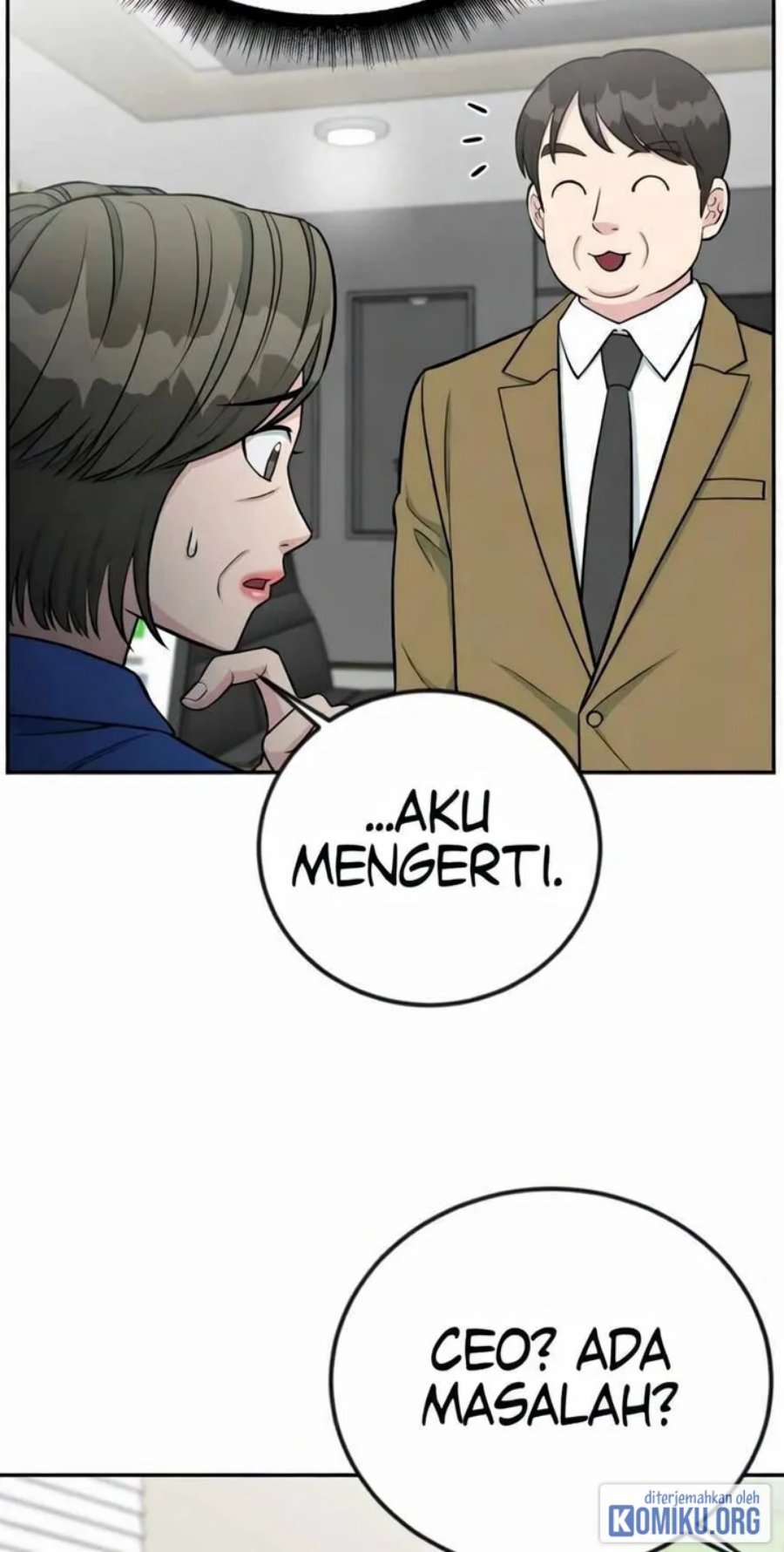 Halaman 49 dari Reincarnated as a New Employee Chapter 47
