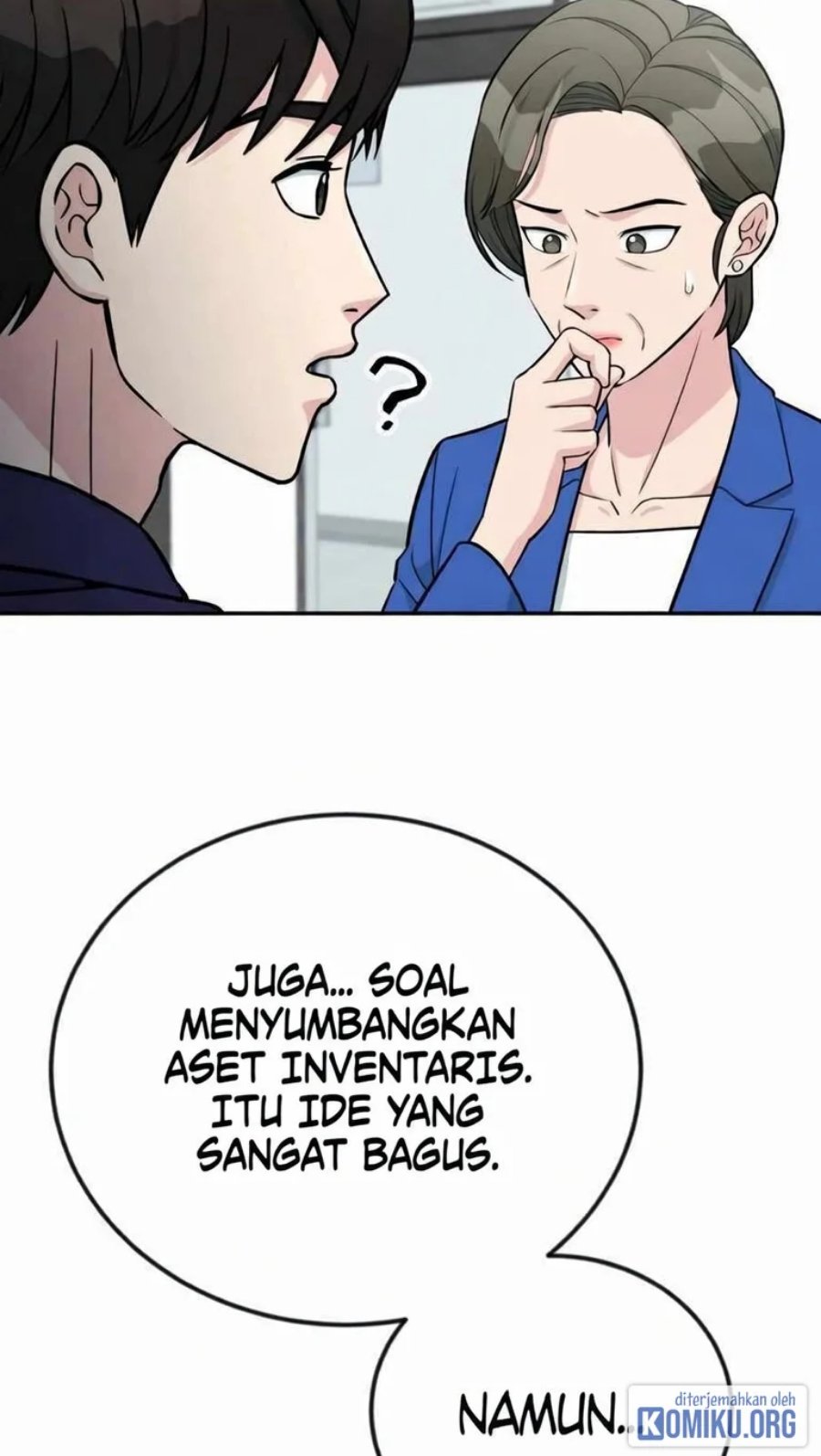 Halaman 56 dari Reincarnated as a New Employee Chapter 47