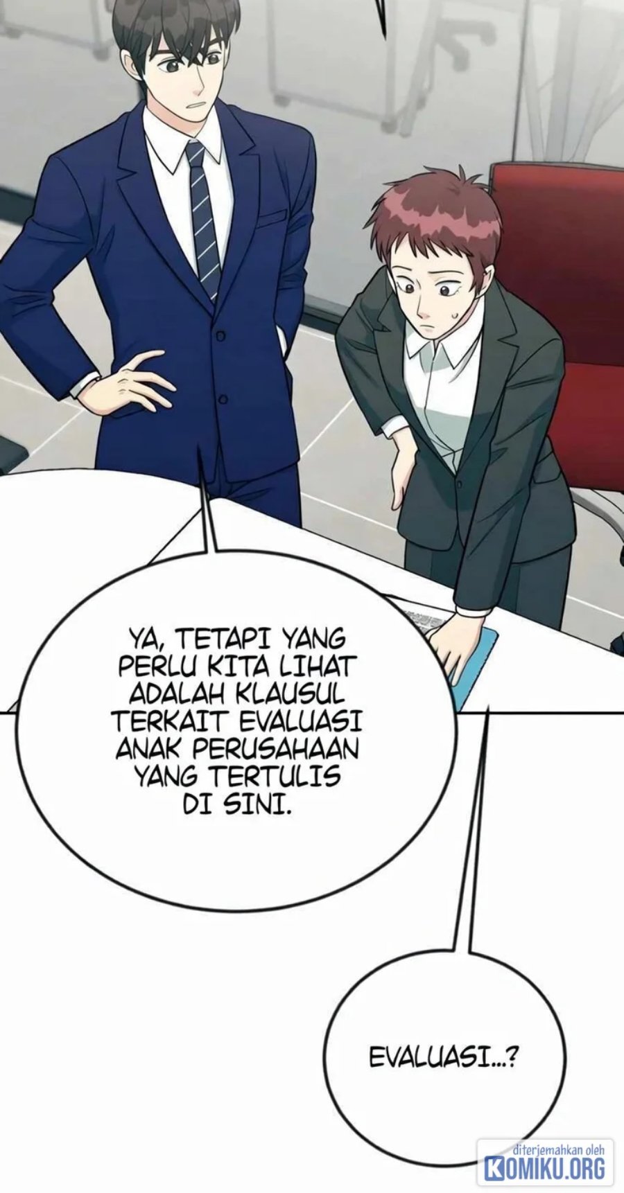 Halaman 6 dari Reincarnated as a New Employee Chapter 47