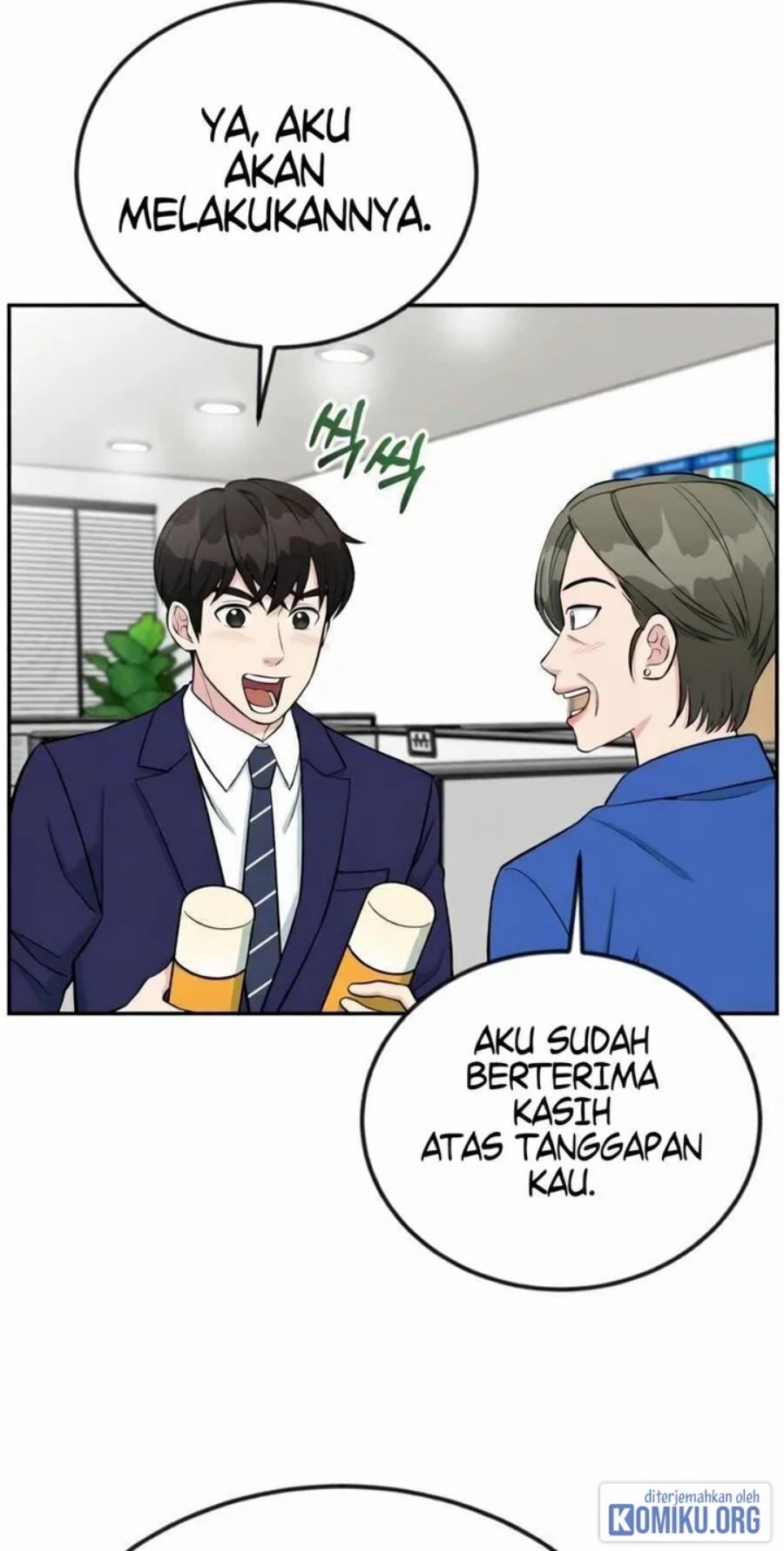 Halaman 62 dari Reincarnated as a New Employee Chapter 47