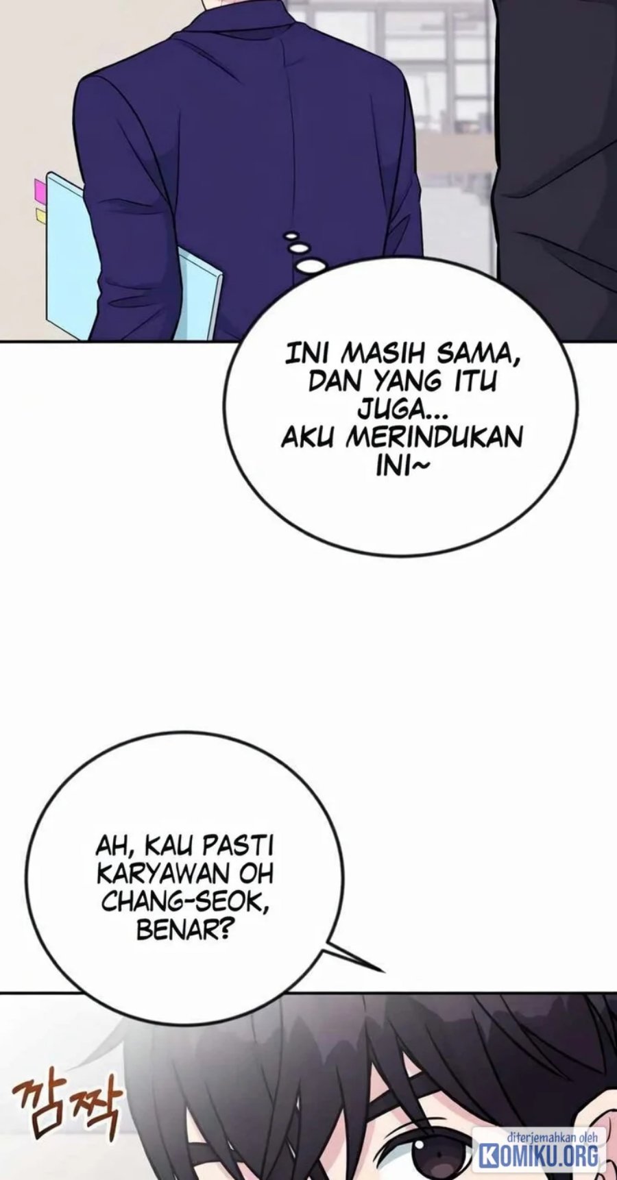 Halaman 80 dari Reincarnated as a New Employee Chapter 47