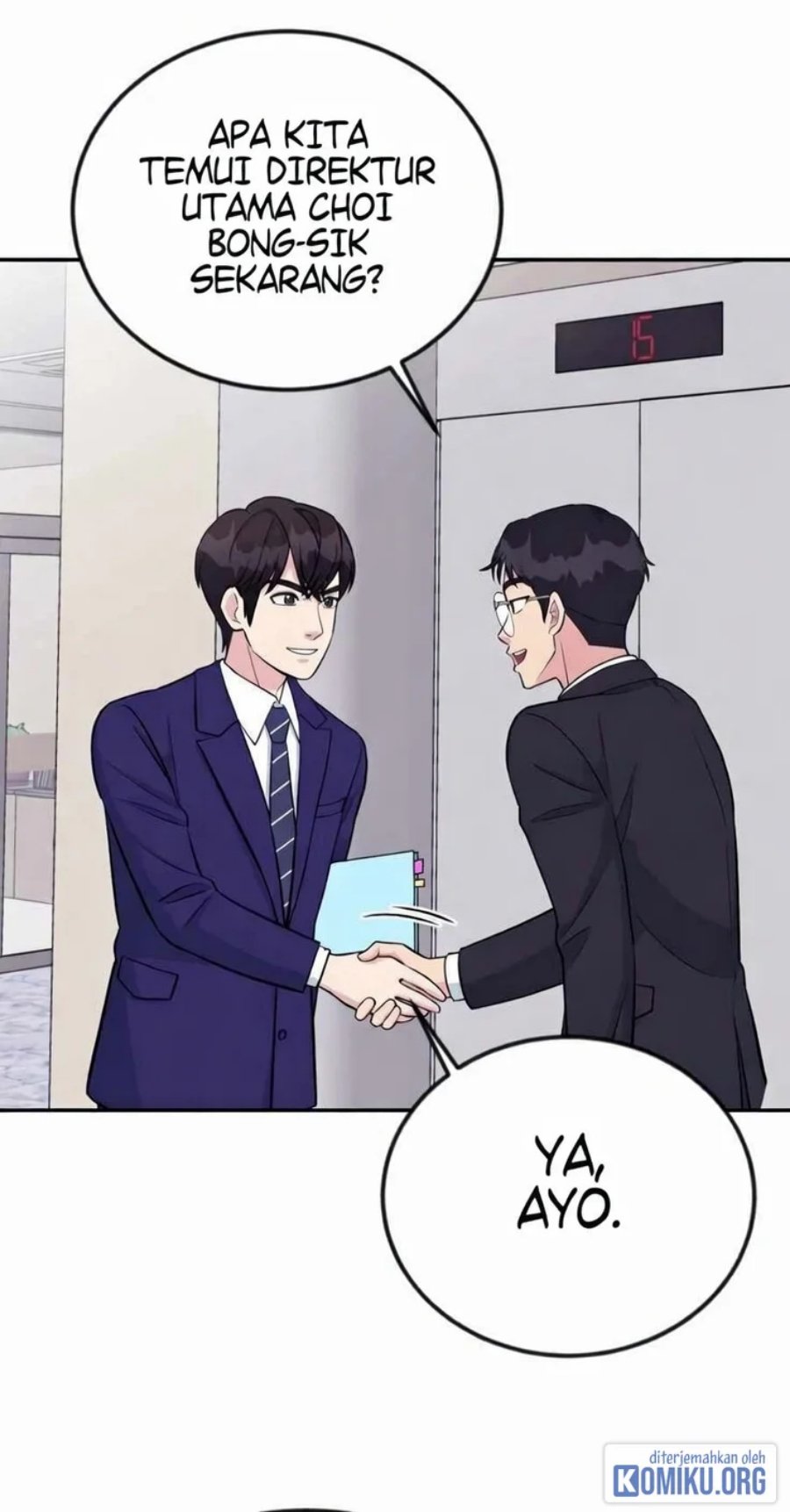Halaman 84 dari Reincarnated as a New Employee Chapter 47