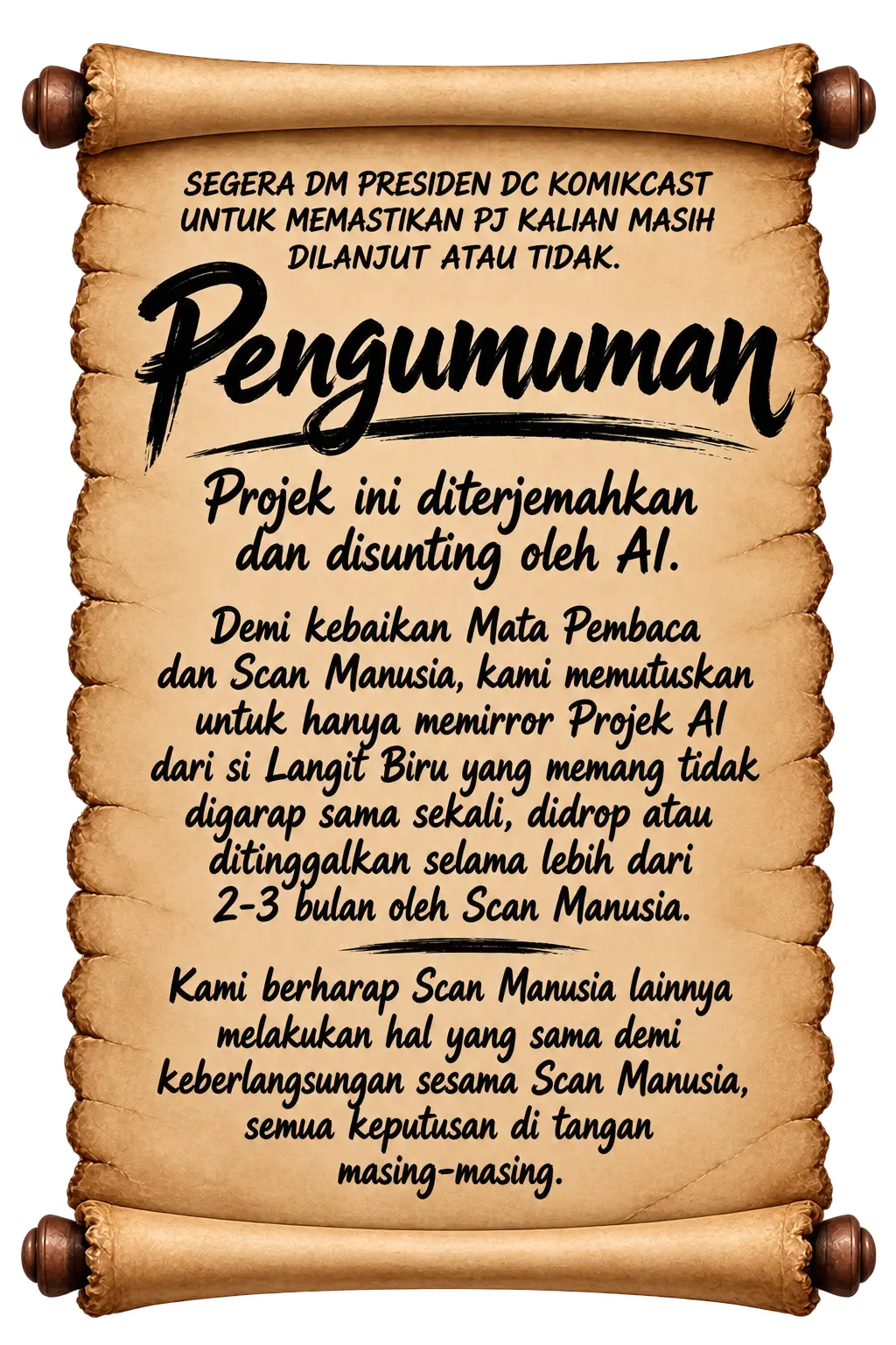 Halaman 1 dari Reincarnated as a New Employee Chapter 49