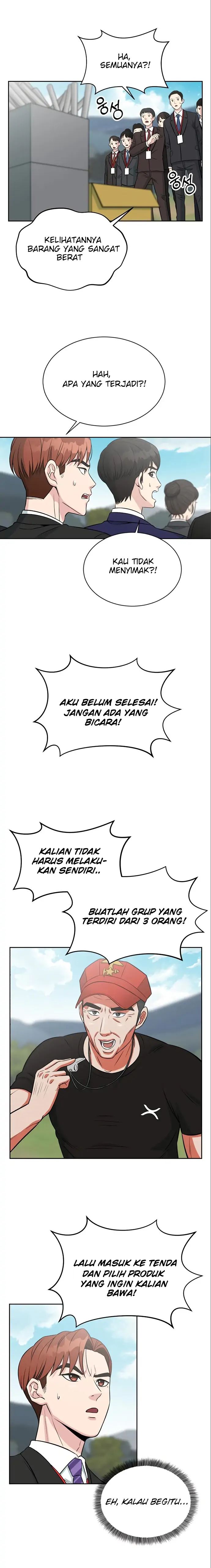 Halaman 10 dari Reincarnated as a New Employee Chapter 5