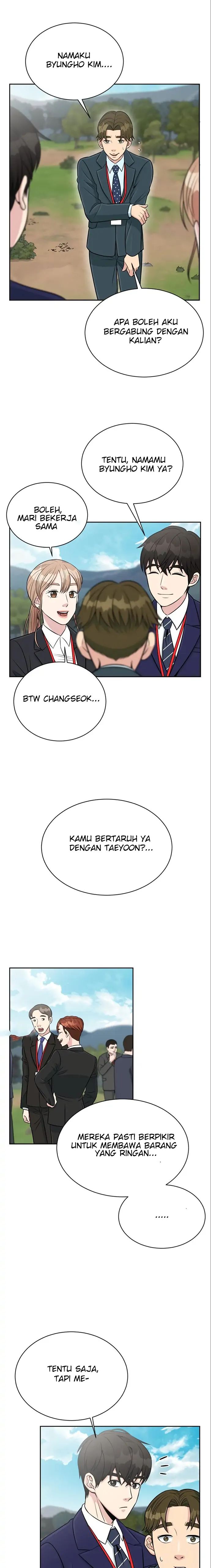 Halaman 14 dari Reincarnated as a New Employee Chapter 5